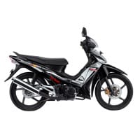 Honda Supra X 125 CW Black Silver