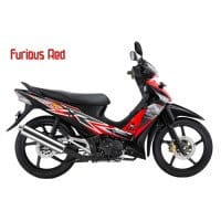 Honda Supra X 125 CW Furious Red