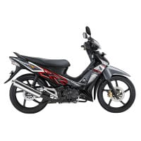 Honda Supra X 125 CW Hitam Abu Abu