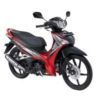 Honda Supra X 125 Helm-in-PGM-FI Superior Red