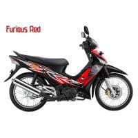 Honda Supra X 125 STD Furious Red