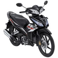 New Honda Blade S Hitam Violet